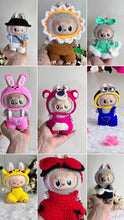 Load image into Gallery viewer, Labubu dress custom outfit crochet