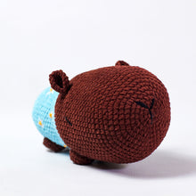 โหลดรูปภาพลงในเครื่องมือใช้ดูของ Gallery capybara chunky crochet big size amigurumi crochet doll