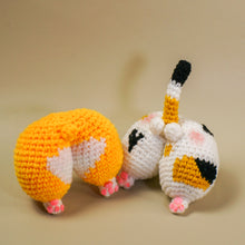 โหลดรูปภาพลงในเครื่องมือใช้ดูของ Gallery corgi butt amigurumi crochet pattern