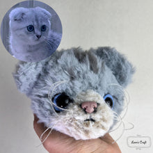 โหลดรูปภาพลงในเครื่องมือใช้ดูของ Gallery customize cat pet crochet from photo