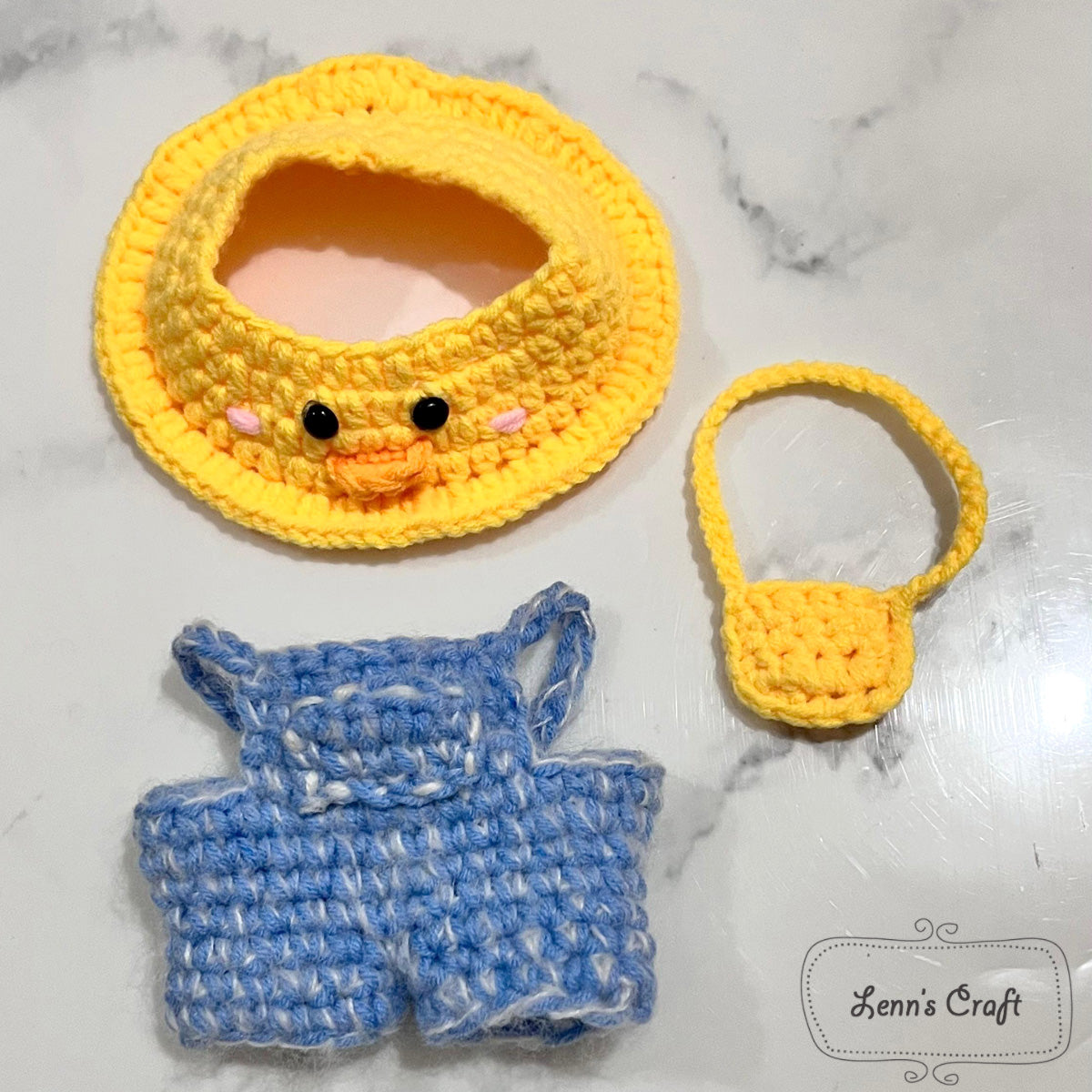 pop mart crochet labubu clothes free pattern