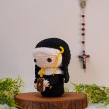 Load image into Gallery viewer, saint amigurumi crochet doll pattern