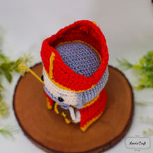 Load image into Gallery viewer, pope amigurumi crochet doll pattern