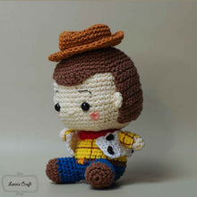 Load image into Gallery viewer, sheriff woody amigurumi pattern
