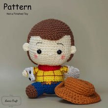 Load image into Gallery viewer, woody amigurumi pattern