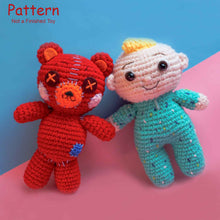 โหลดรูปภาพลงในเครื่องมือใช้ดูของ Gallery cocomelon amigurumi crochet pattern free
