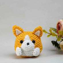 โหลดรูปภาพลงในเครื่องมือใช้ดูของ Gallery corgi pattern amigurumi