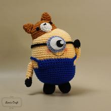 Charger l'image dans la galerie, Minion and corgi hat amigurumi plushies