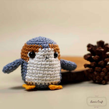 Load image into Gallery viewer, penguin star wars amigurumi pattern