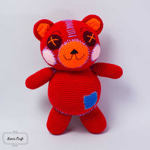โหลดรูปภาพลงในเครื่องมือใช้ดูของ Gallery Cocomelon bear amigurumi crochet pattern