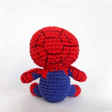 Load image into Gallery viewer, Spiderman superhero crochet doll amigurumi pattern