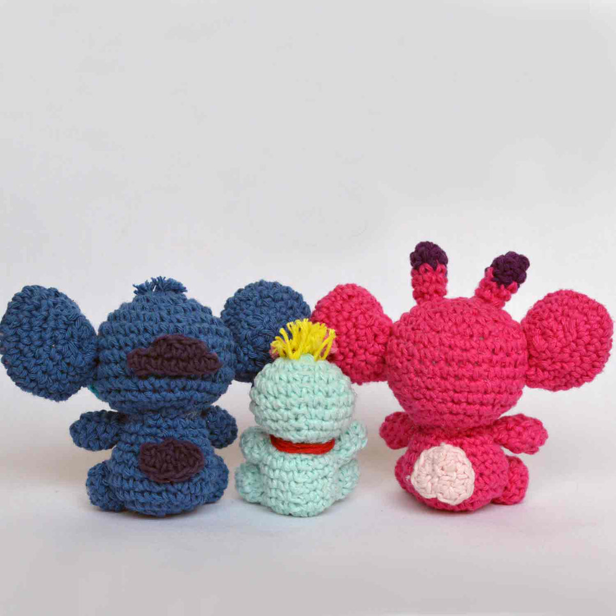 Lenns Craft Mini Stitch Scrump Angel Amigurumi Handmade Crochet Plushies Add Keychain per Piece