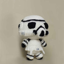 Load image into Gallery viewer, star wars stormtrooper amigurumi crochet