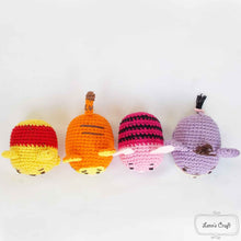 Load image into Gallery viewer, Tsum tsum Disney Pooh, Piglet, Eeyore, Tiger amigurumi crochet