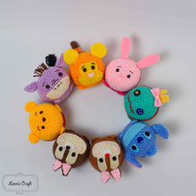 โหลดรูปภาพลงในเครื่องมือใช้ดูของ Gallery disney tsum tsum amigurumi handmade crochet plushie toy