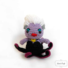 Cargar imagen en el visor de la galería, Ursula the witch sea mermaid plush