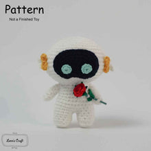Load image into Gallery viewer, Wootteo the astronaut BTS amigurumi pattern