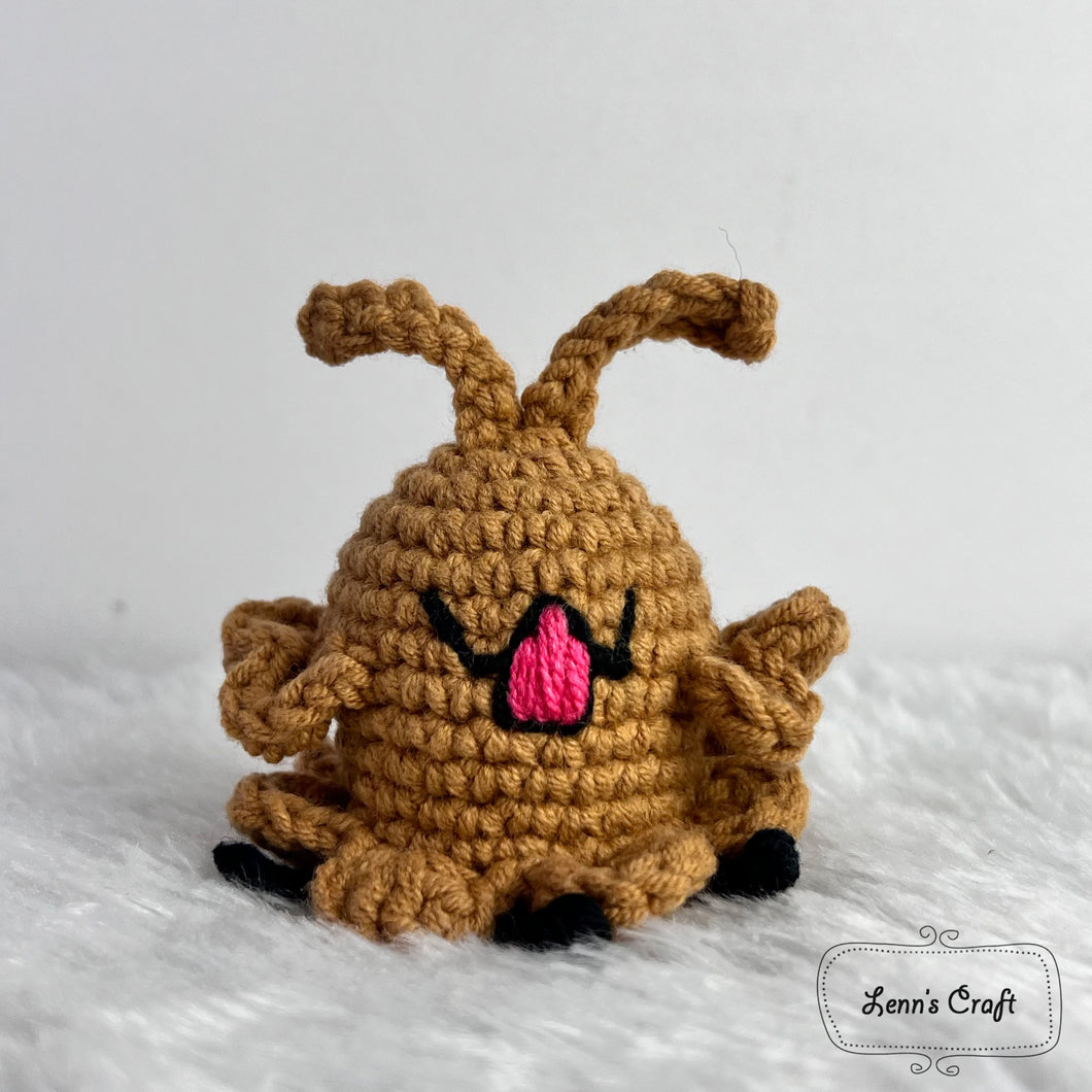 Flea from Hornet amigurumi crochet keychain doll handmade cute plush