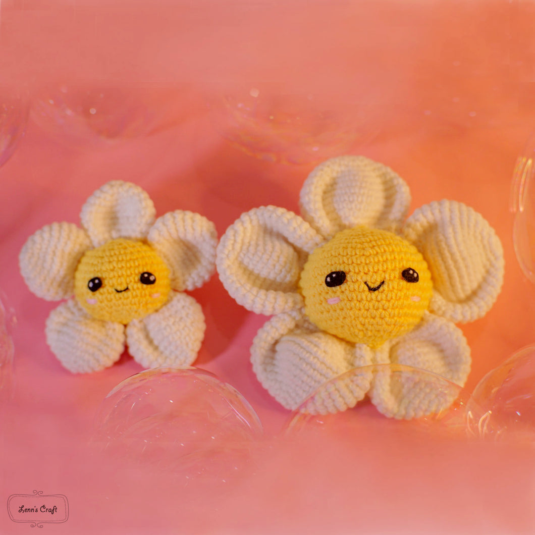Flower Amigurumi Crochet Pattern | Easy DIY Digital PDF Tutorial for Beginners