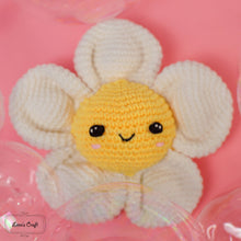 Load image into Gallery viewer, Flower Amigurumi Crochet Pattern | Easy DIY Digital PDF Tutorial for Beginners
