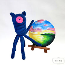 Load image into Gallery viewer, Coraline octopus amigurumi crochet plushies for gift
