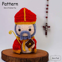 Load image into Gallery viewer, Saint Augustine Crochet Doll Pattern 
