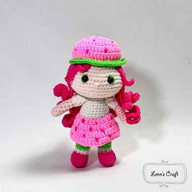 amigurumi strawberry short cake