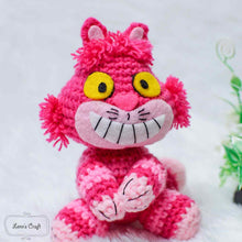 Load image into Gallery viewer, Cheshire Cat amigurumi plushies
