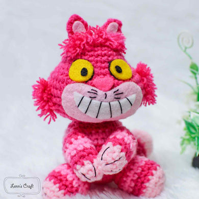 Cheshire Cat amigurumi plushies