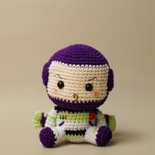 Cargar imagen en el visor de la galería, Buzz Lightyear Toy Story amigurumi crochet toy
