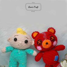 이미지를 갤러리 뷰어에 로드 , Cocomelon gift baby amigurumi crochet toy

