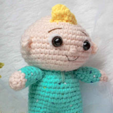 Load image into Gallery viewer, Baby JJ  Cocomelon amigurumi crochet plush for baby gift
