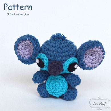 Baby Stitch amigurumi pattern