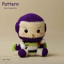 Load image into Gallery viewer, Buzz Light Year amigurumi crochet pattern
