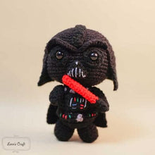 Charger l&#39;image dans la galerie, Darth Vader Star wars amigurumi crochet collection
