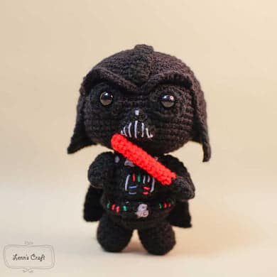 Darth Vader Star wars amigurumi crochet collection