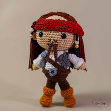Load image into Gallery viewer, pirates amigurumi crochet
