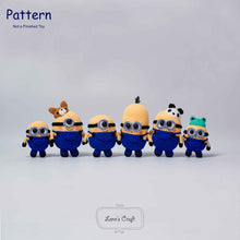 이미지를 갤러리 뷰어에 로드 , minion cute amigurumi pattern crochet
