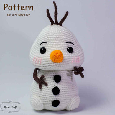 olaf amigurumi crochet pattern free