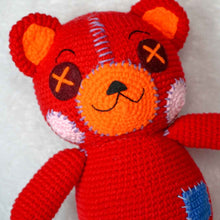 Load image into Gallery viewer, cocomelon bear cuddle size amigurumi toy crochet plushie for gift
