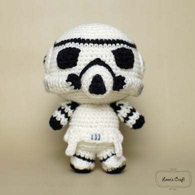 Stormtrooper amigurumi crochet plushies