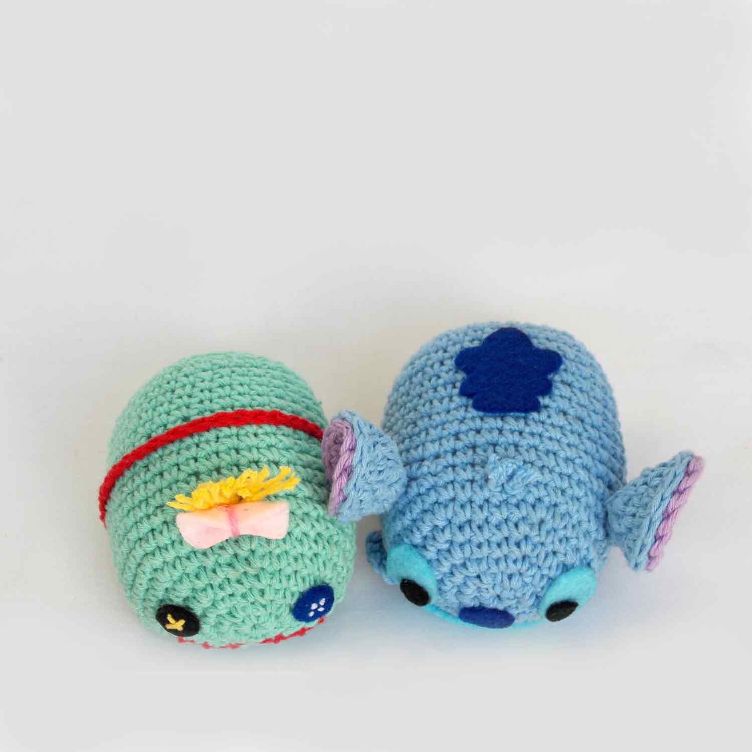 Crochet Stitch toy - amigurumi Stitch pattern part 4 - Lilo a